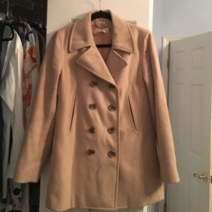 J. Crew Camel Peacoat